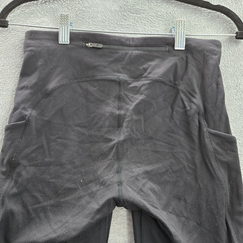 Lululemon Women Activewear Pants 4 Black Speed Up Yoga Legging Logo 28" Inseam - Picture 10 of 11